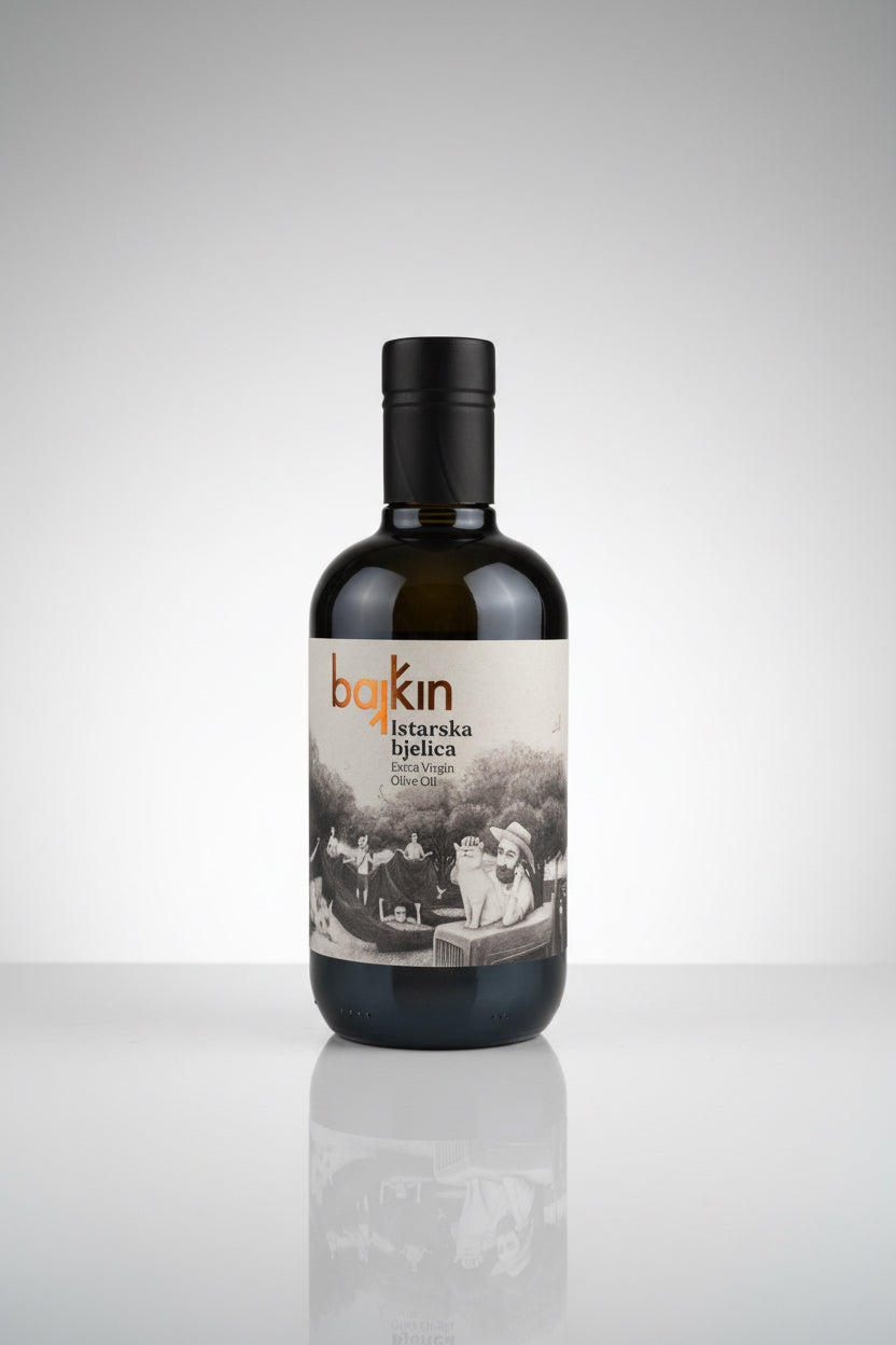 Bajkin Istarska Bjelica ekstra djevičansko maslinovo ulje, 0,5 L