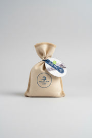 Sale marino grosso di Nin in sacchetto di juta, 250 g