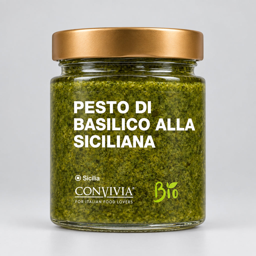 Sicilijanski pesto od bosiljka, 190 g