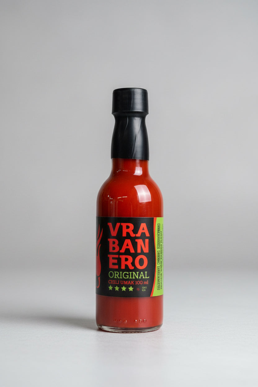 Vrabanero Original Hot Sauce, 100 ml