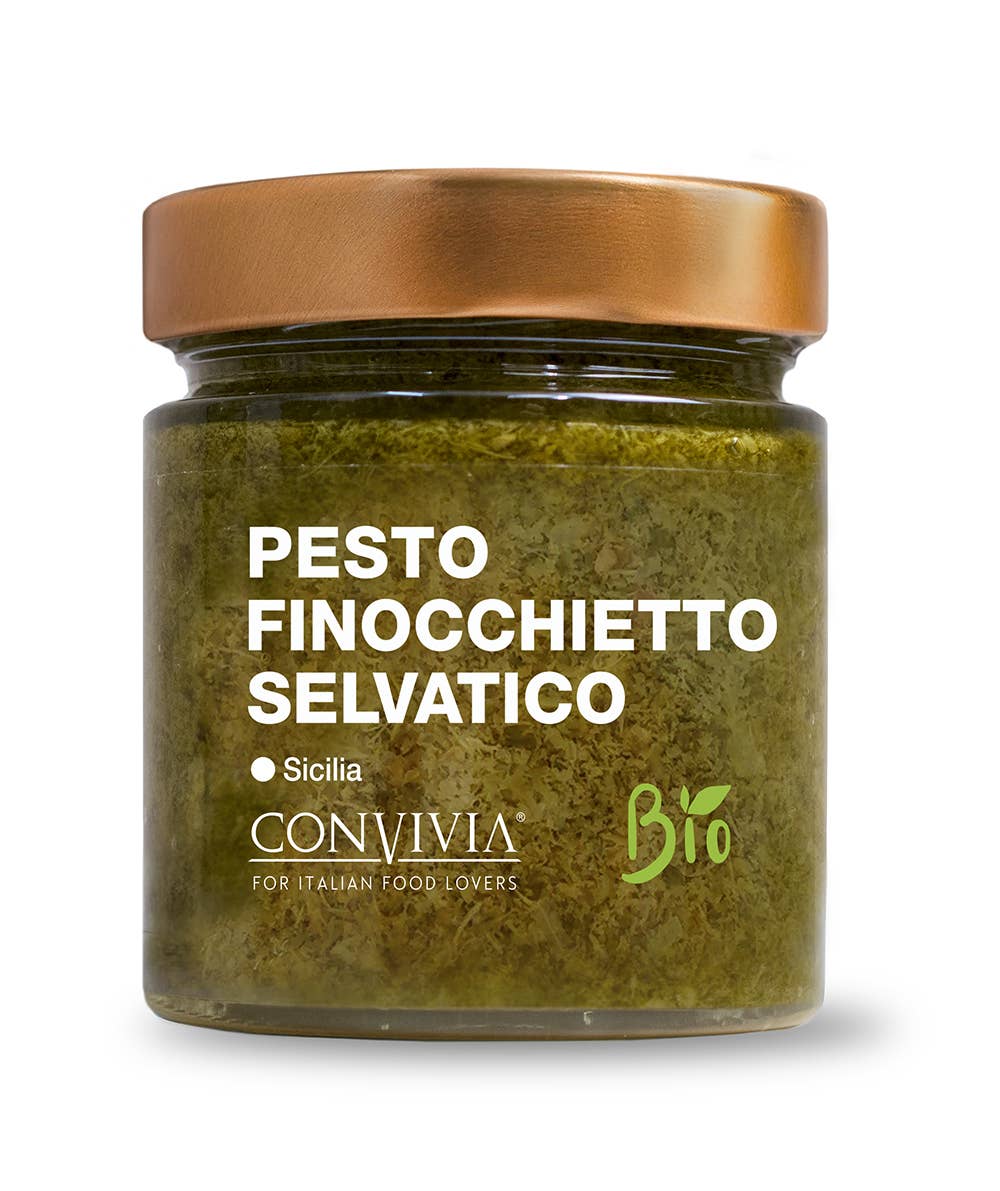 Organic wild fennel pesto 190g