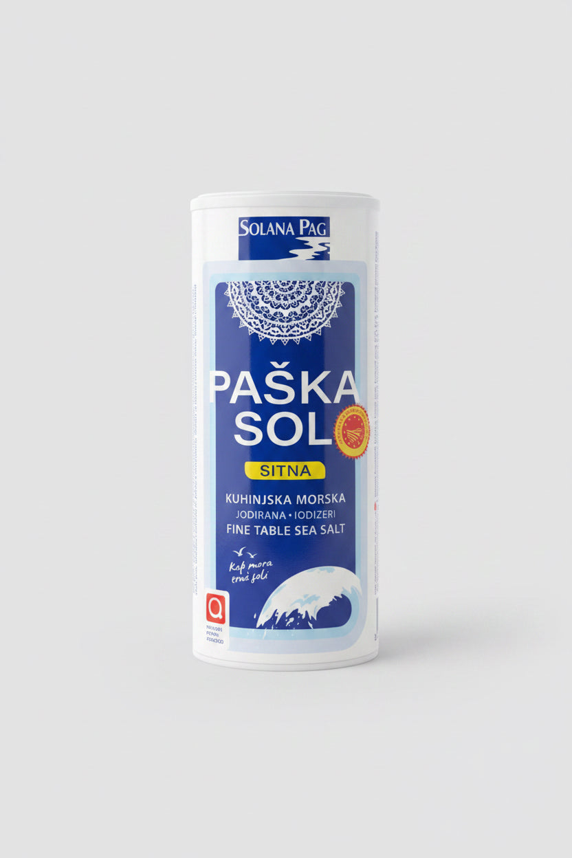 Paška sitna morska sol u soljenki, 450 g