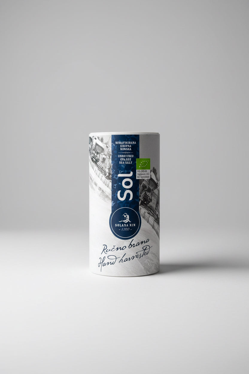 Nin Meersalz im Kraftpapierbeutel, 500 g