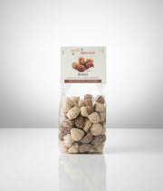 Packaged snacks with Stella Croatica label on a white background