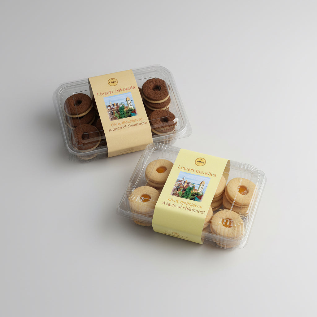 Feines Mürbeteiggebäck, 250 g
