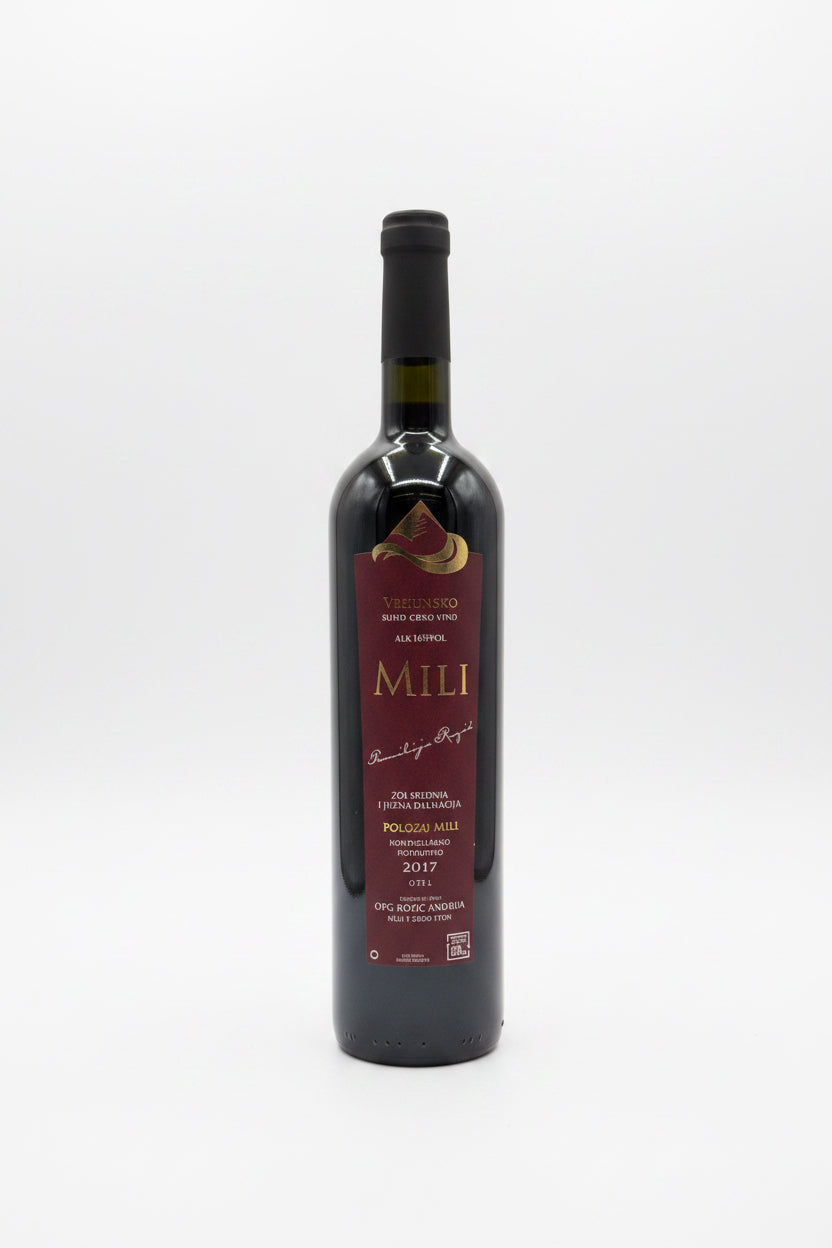 Mili suho crno vino, 0,75 L