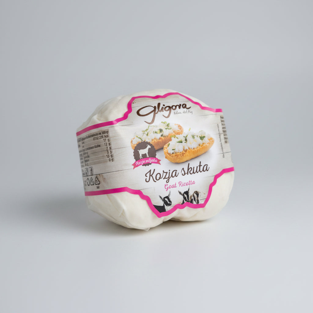Gligora Ricotta di latte caprino, ~350 g