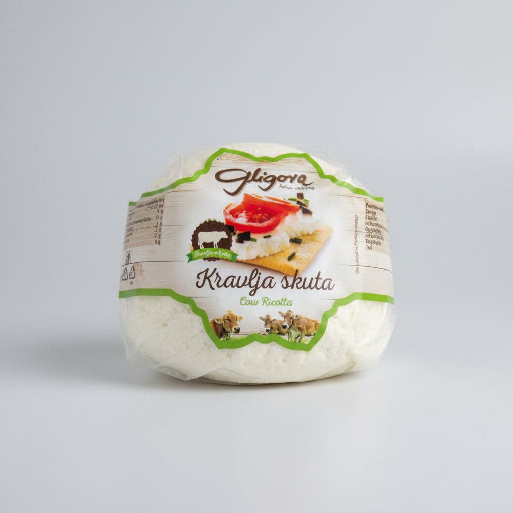 Gligora Ricotta di latte vaccino, ~350 g