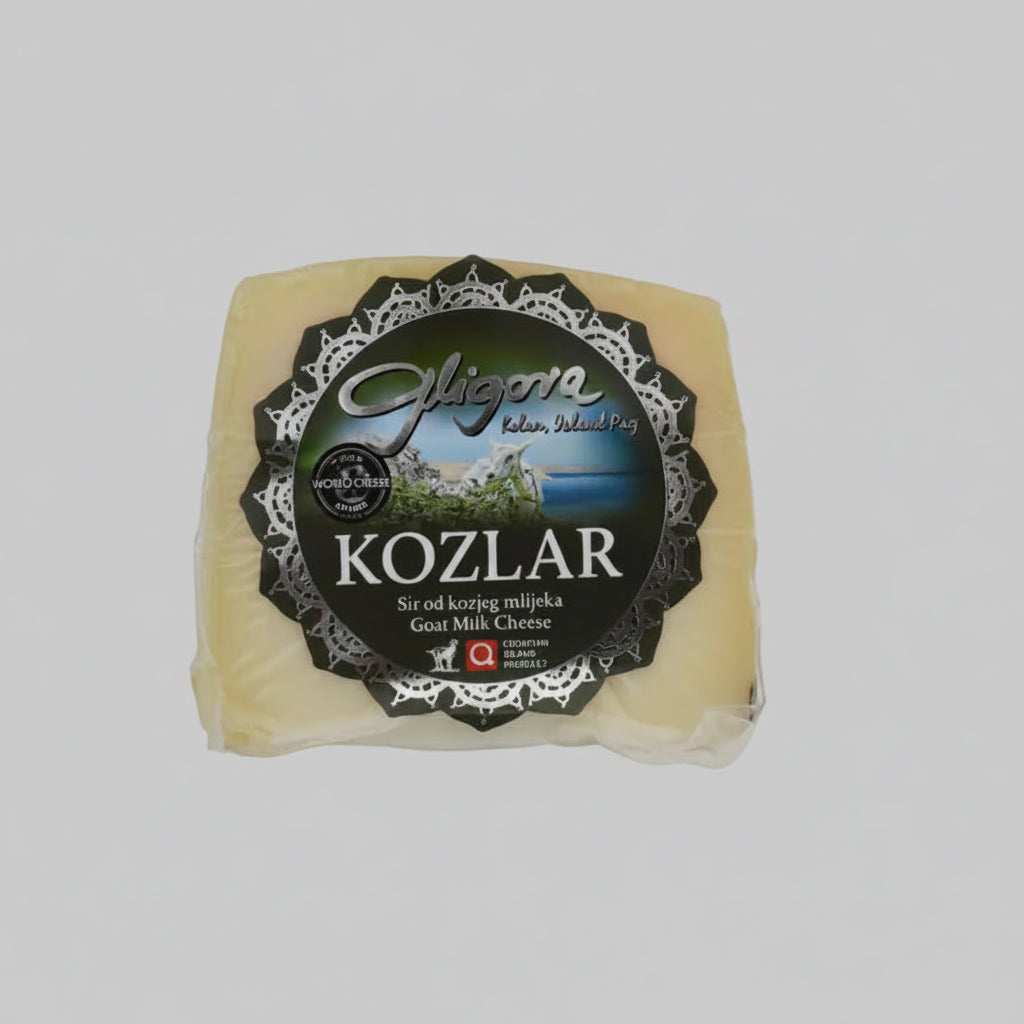 Kozlar cheese in vacum