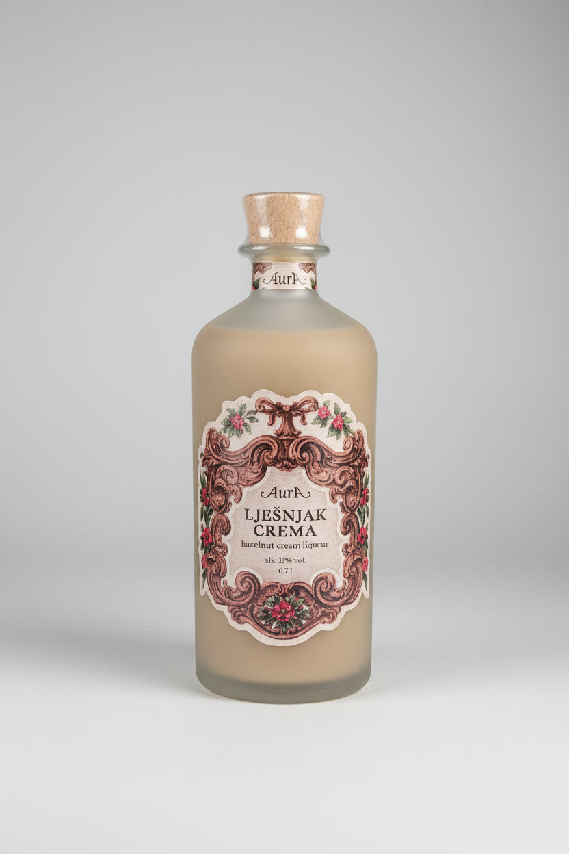 Aura Hazelnut Crema, 0.7 L
