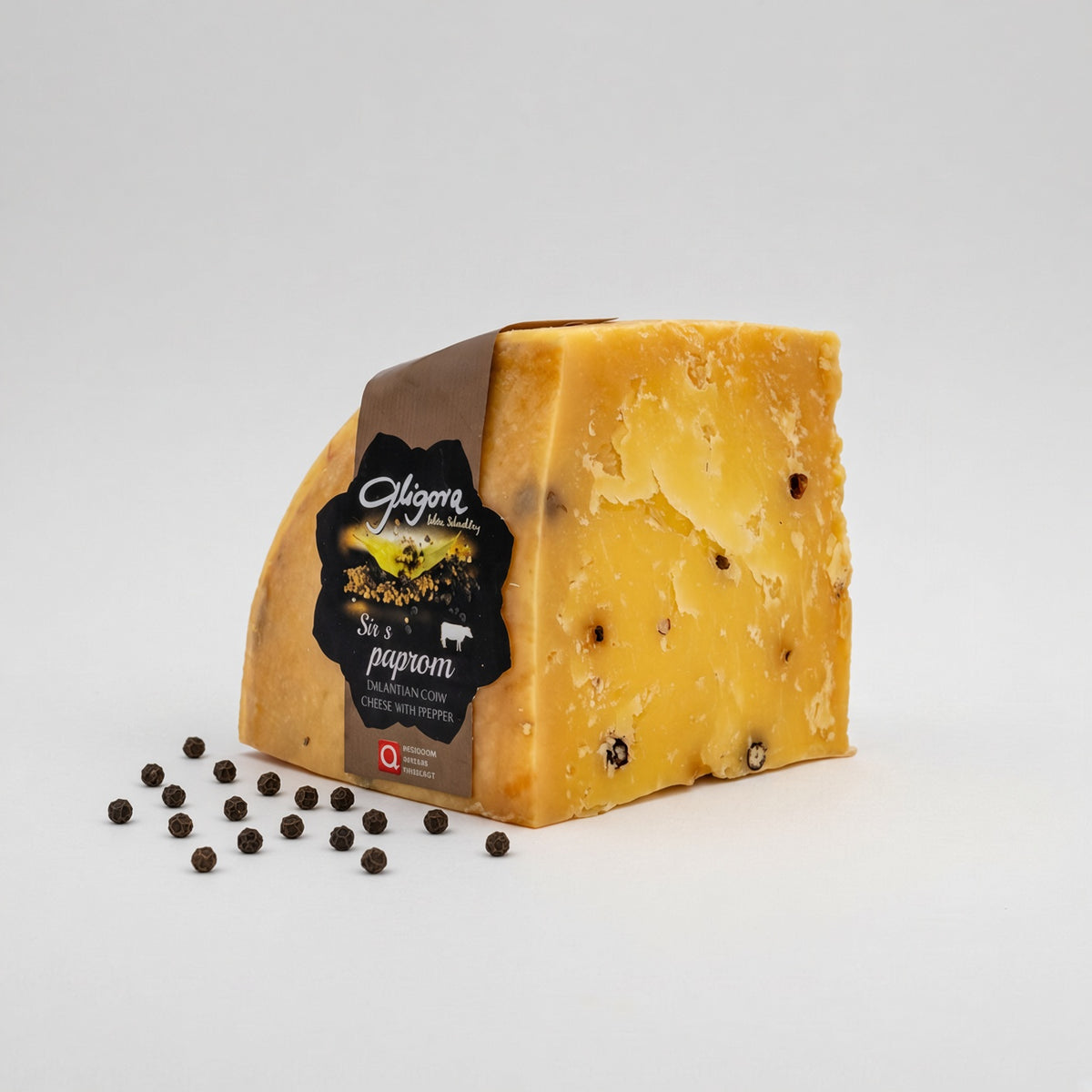 Formaggio vaccino al pepe, 650 g