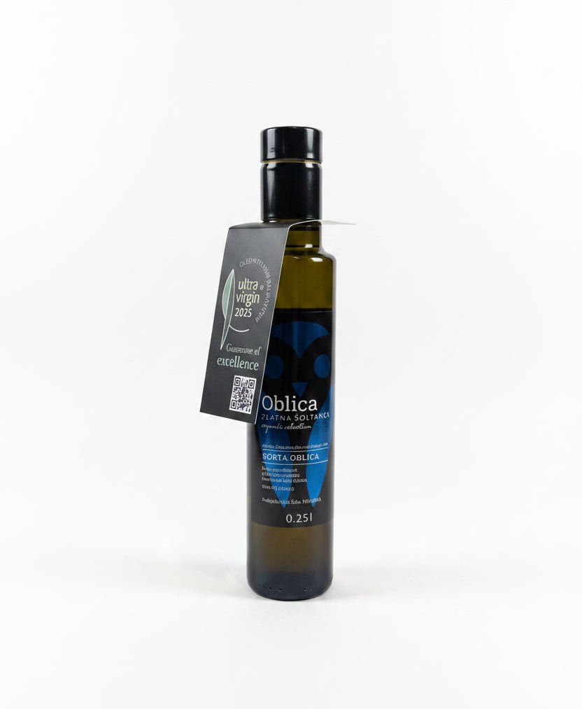 Šolta Oblica Monovarietal Extra Virgin Olive Oil, 0.25 L