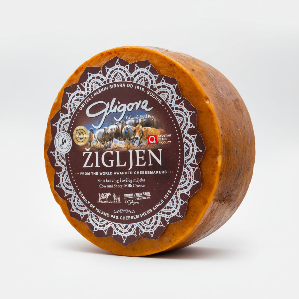 Žigljen dimljeni sir