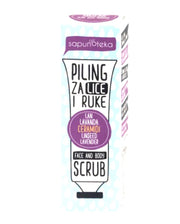 Sapunoteka prirodni piling za tijelo, 75 ml — razne vrste